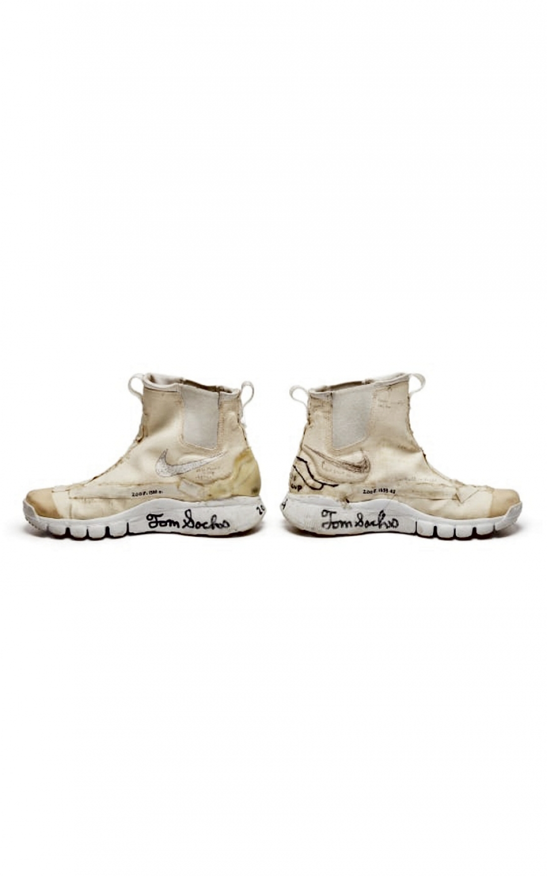 Tom Sachs Whites (Original), 2008–2012