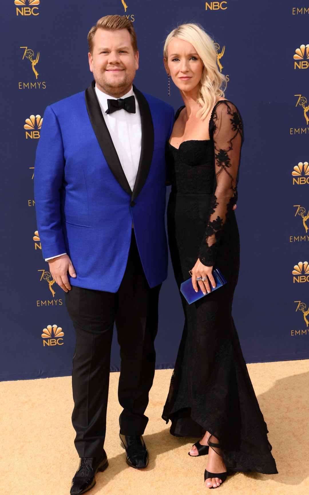 Джеймс Корден и Джулия Кэри