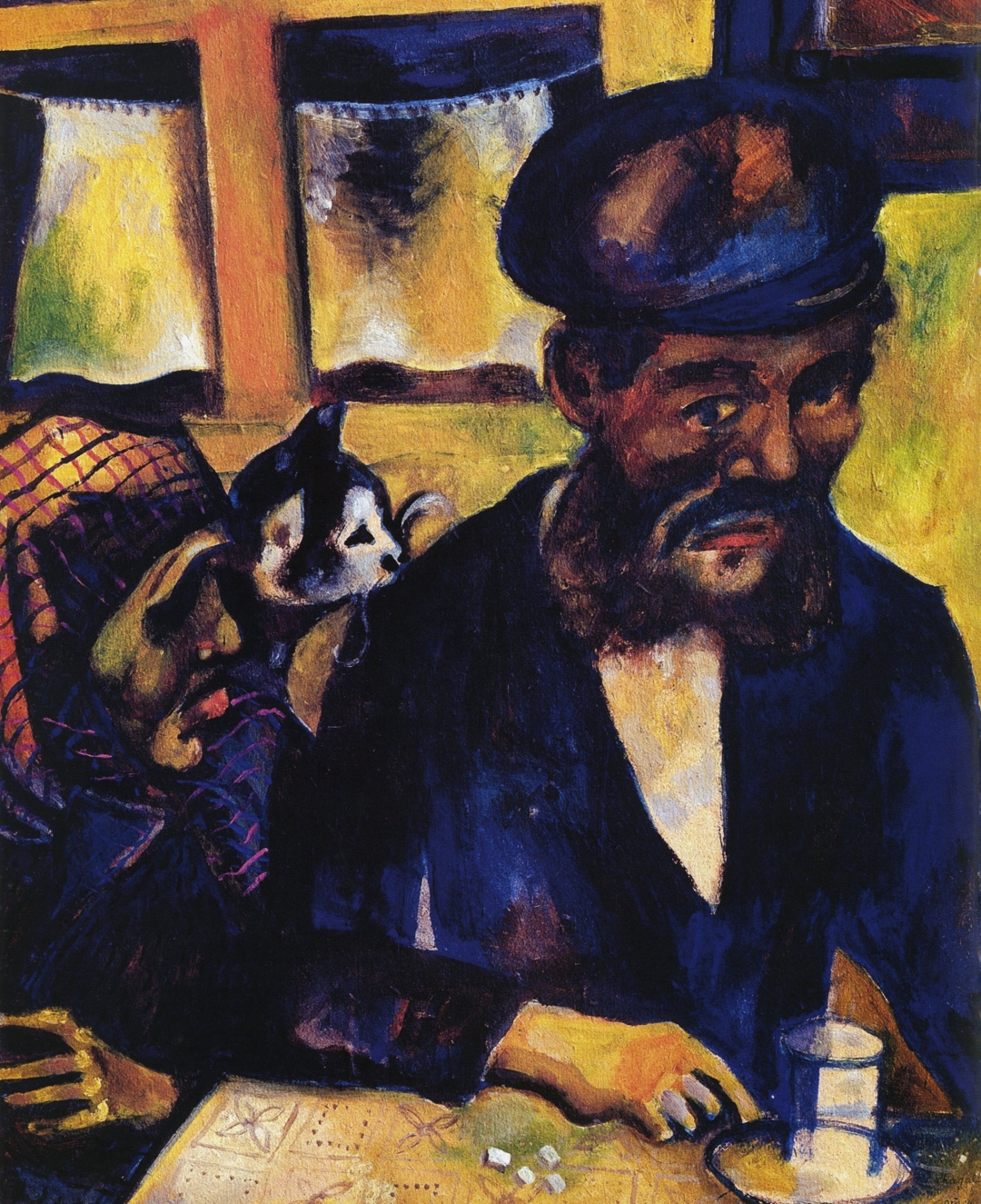 М. З. Шагал "Отец и бабушка", 1914 г.