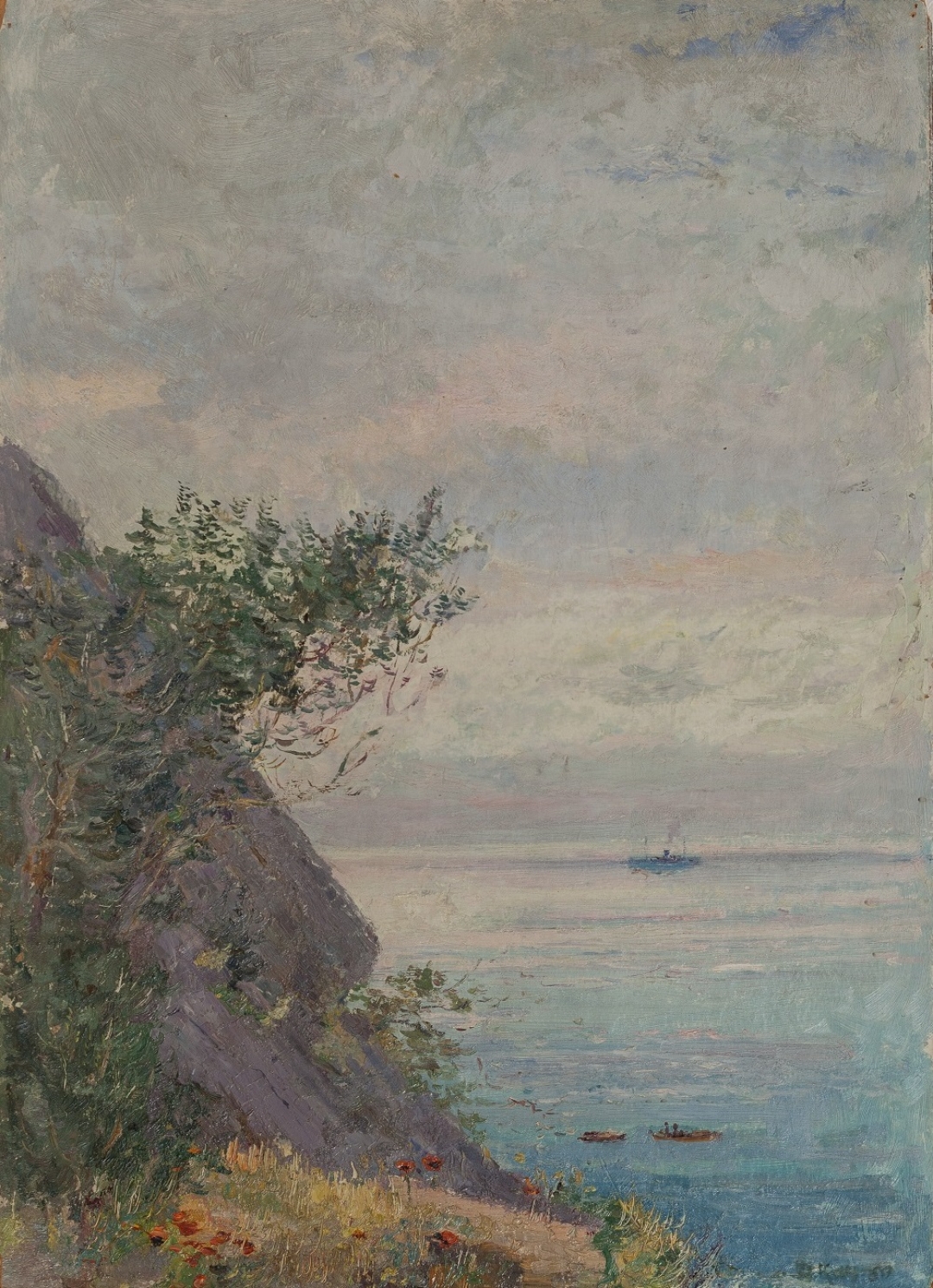 "Скалы у дома А.П.Чехова", 1960 г.