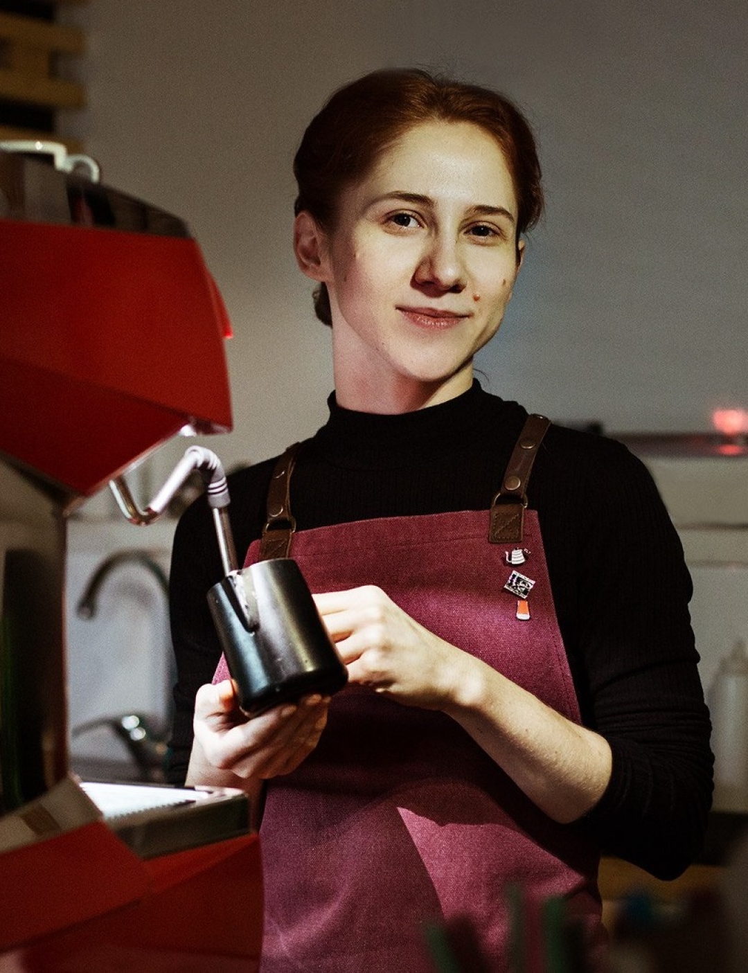 Олеся Шпульвинд, бариста кофейни «Кофедвиж»