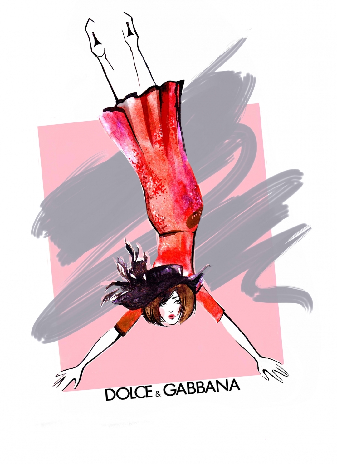 Триптих «Парящая симфония». Dolce & Gabbana