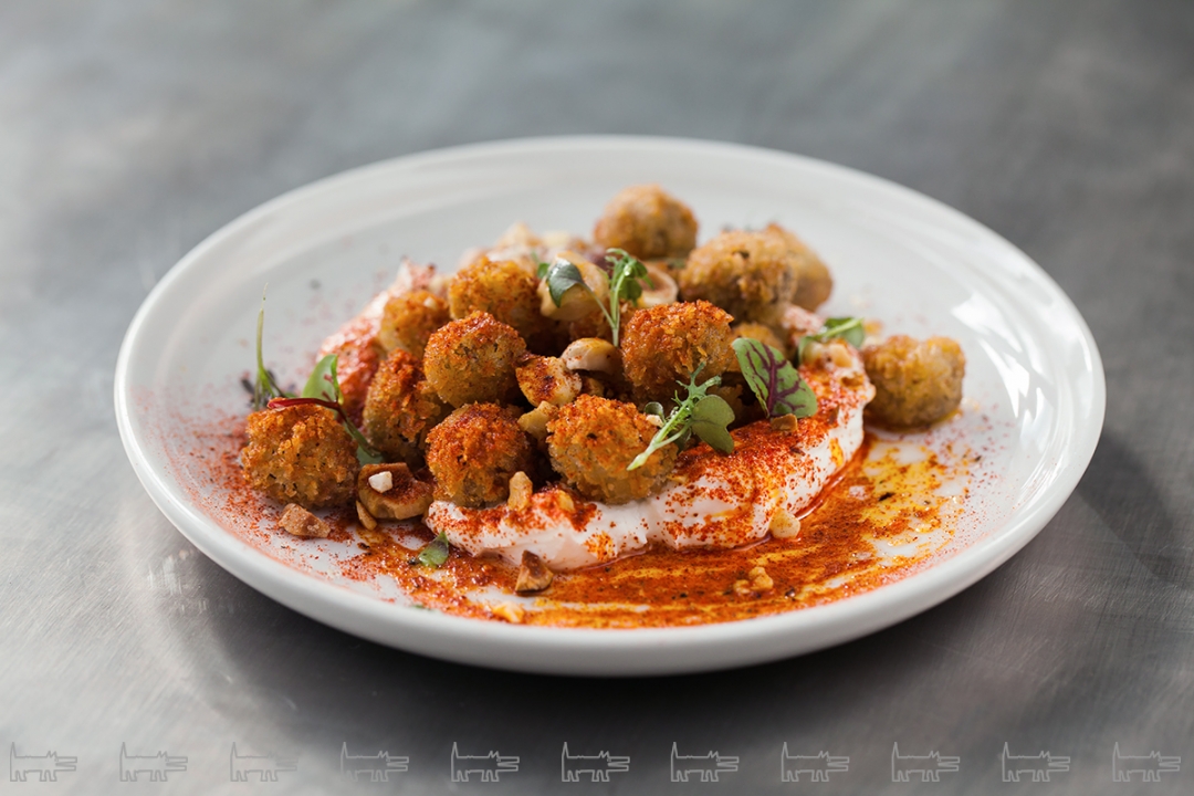 Оливки в кляре с йогуртом