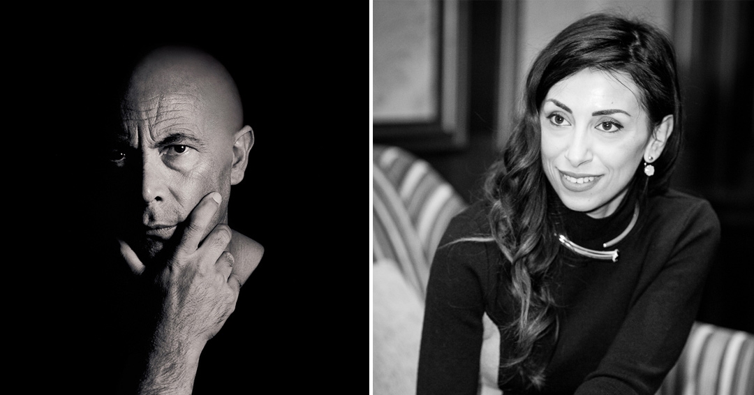 Паскуаль Бруни и его дочь Еуджения