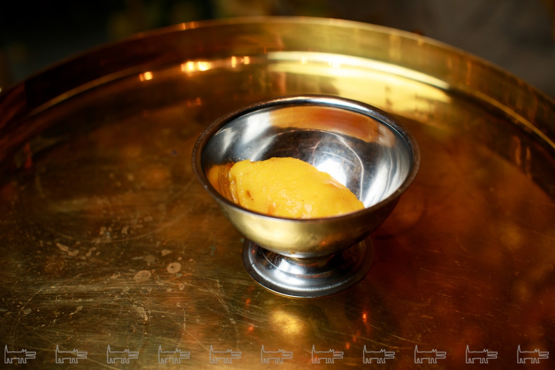 Сорбет мандарин-кардамон