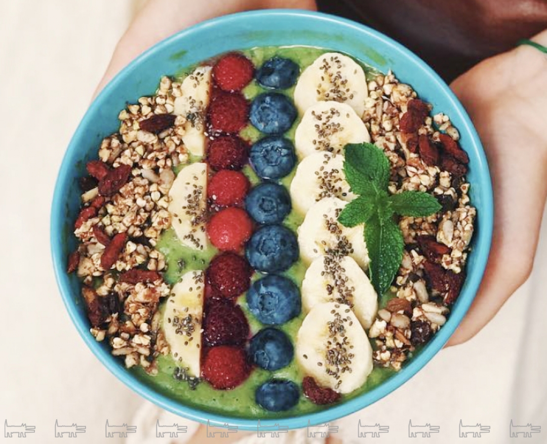 Смузи-боул «Зеленый», «Ешь фреш»