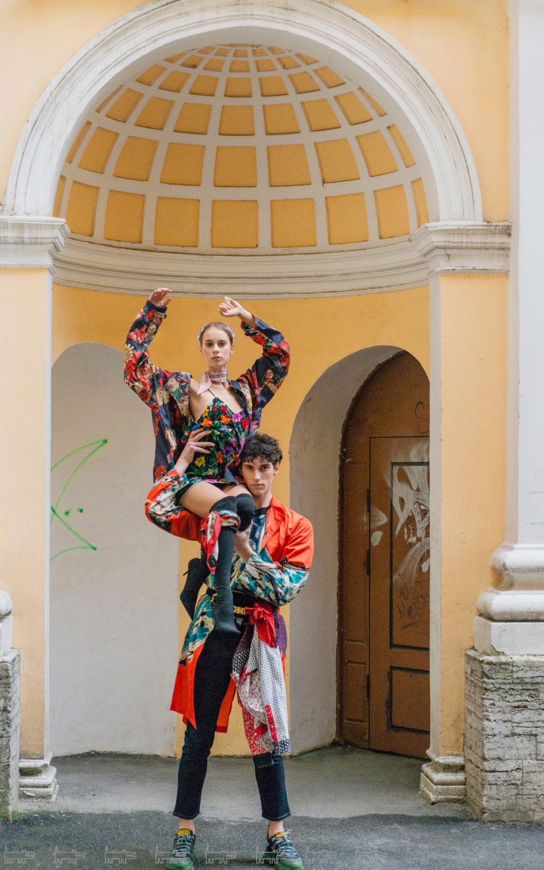 Танцовщик Мариинского театра Марко Боццато и балерина Михайловского театра Карина Самойленко