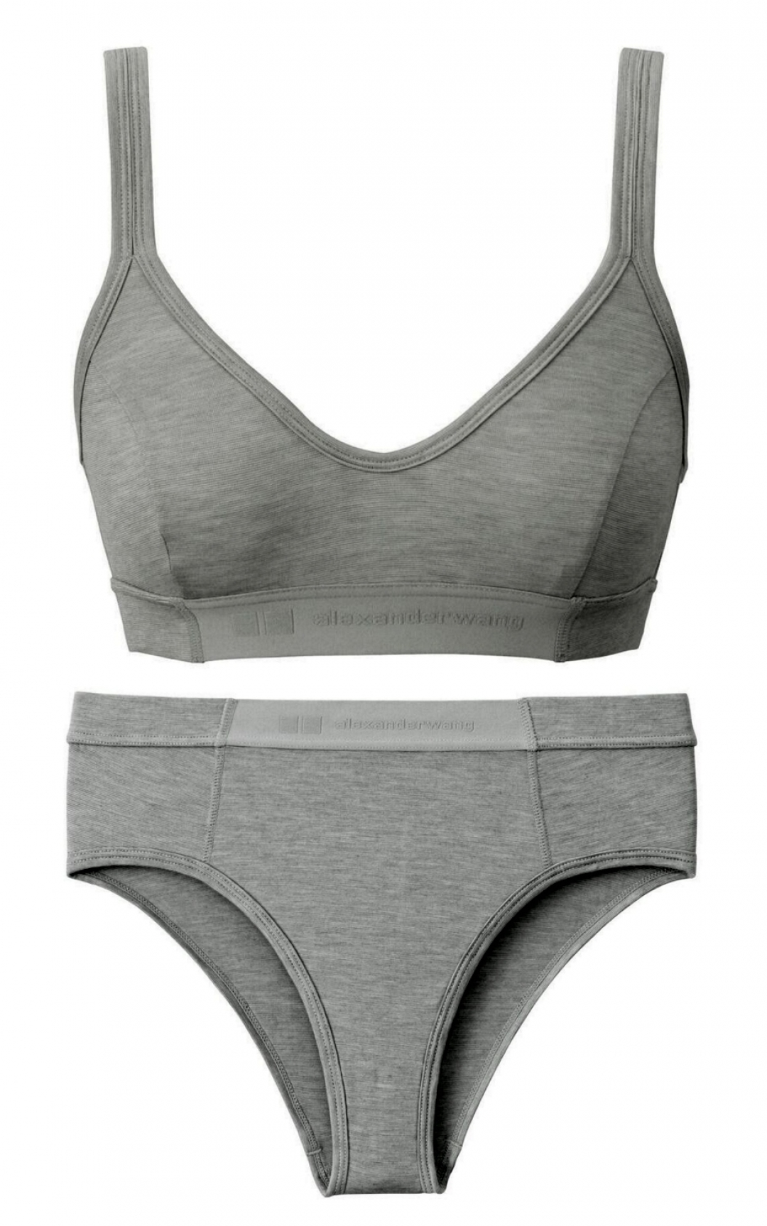 Uniqlo X Alexander Wang, бюстгальтер 1499 рублей, трусы 799 рублей (UNIQLO)
