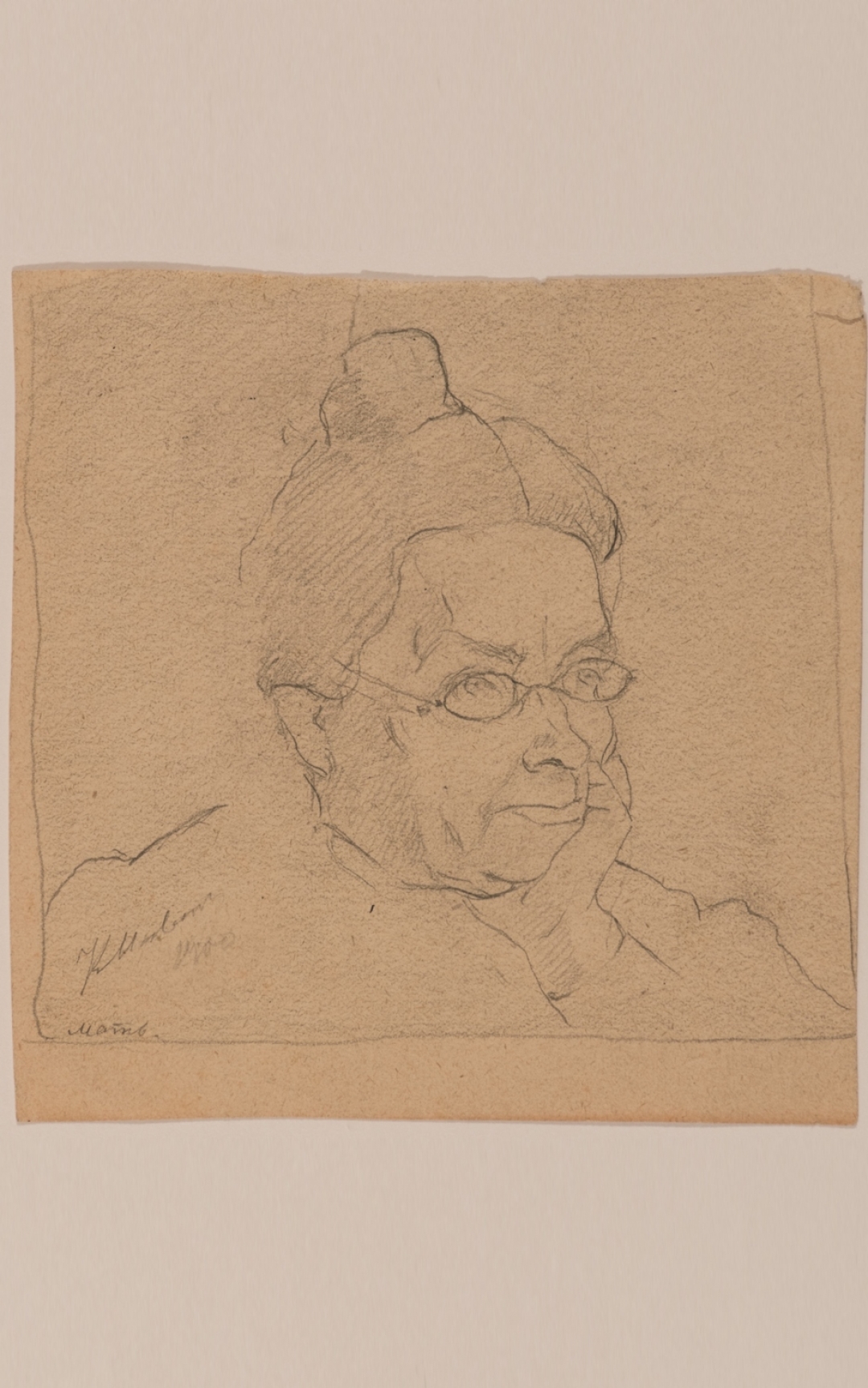 Портрет матери. Около 1907.