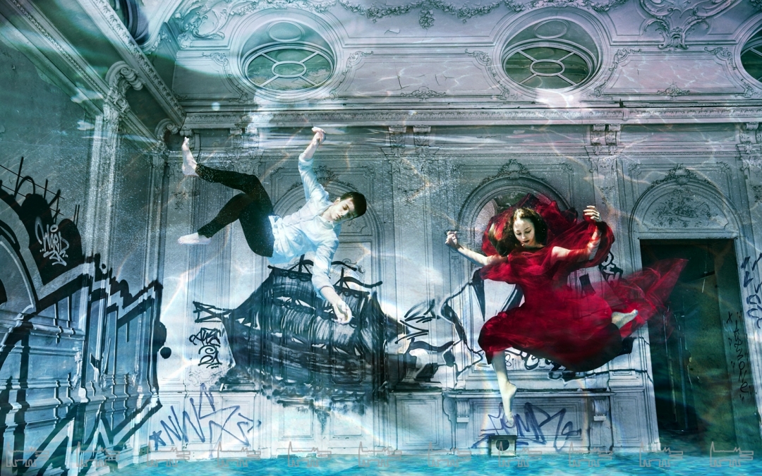 Ученики школы «Звездный лед» Александра Бойкова и Дмитрий Козловский в съемке для журнала «Собака.ru»