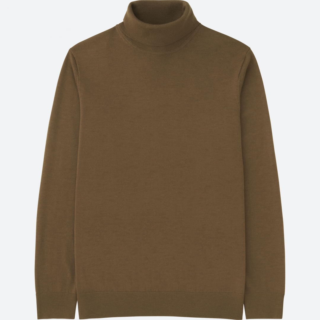 Мужская водолазка из мериносовой шерсти, 2999 руб.