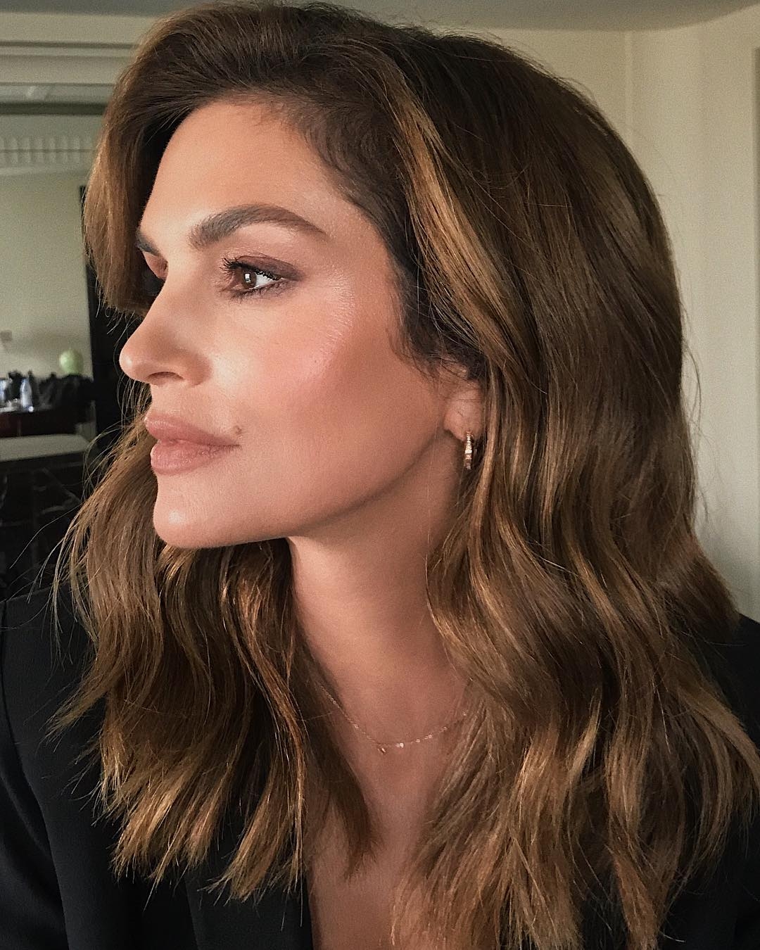 Синди Кроуфорд с макияжем от Ханга Ваннго