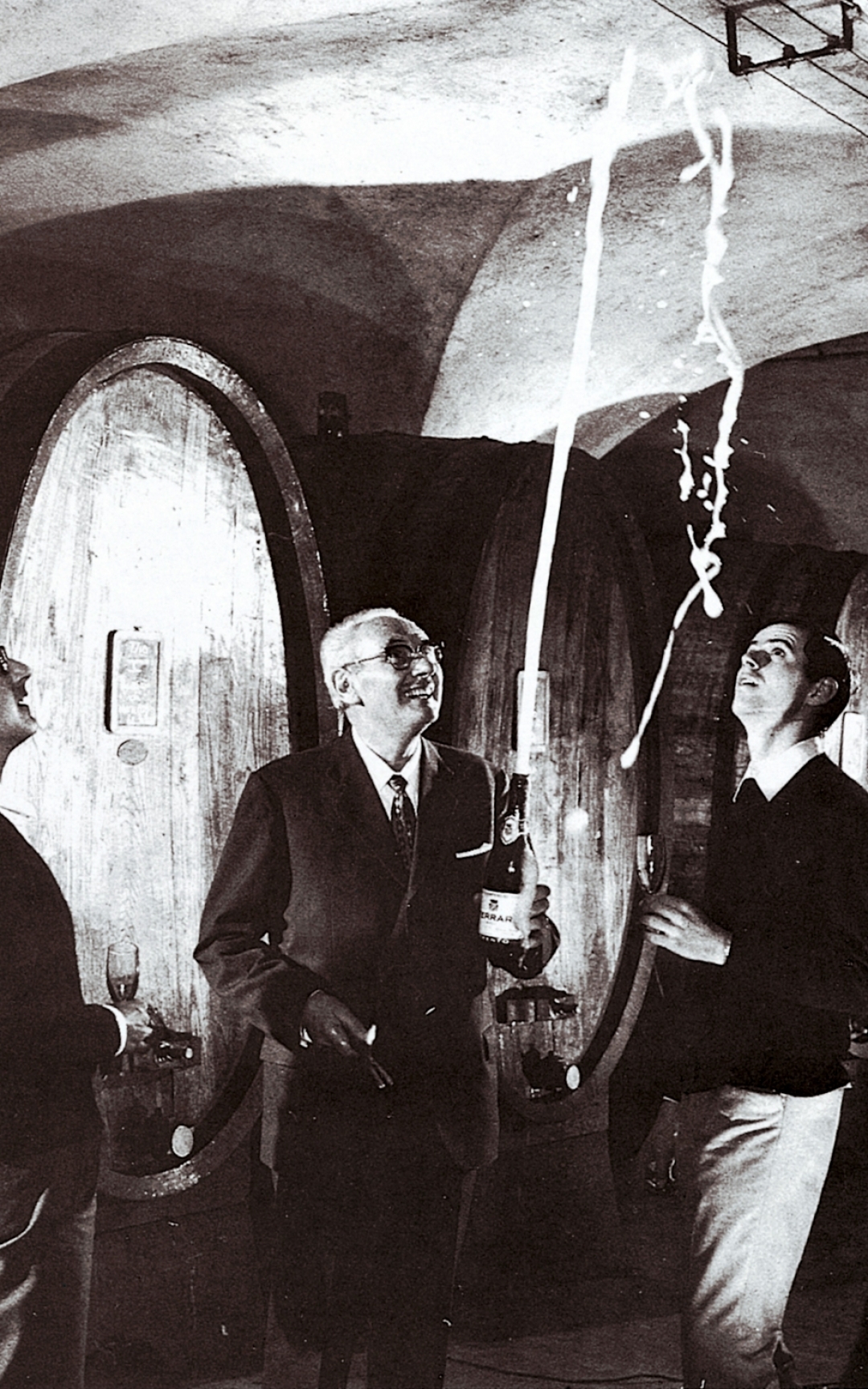 Джино, Бруно и Мауро - второе поколение семьи Лунелли в компании Ferrari