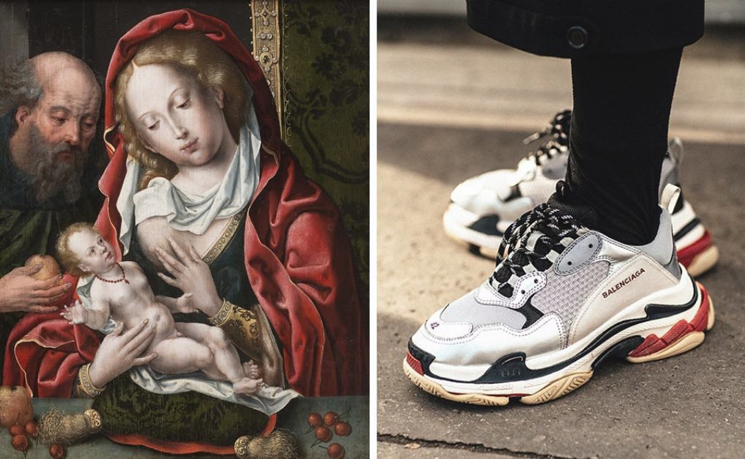 Питер Кук ван Альст «Святая семья» и кроссовки Balenciaga Triple S