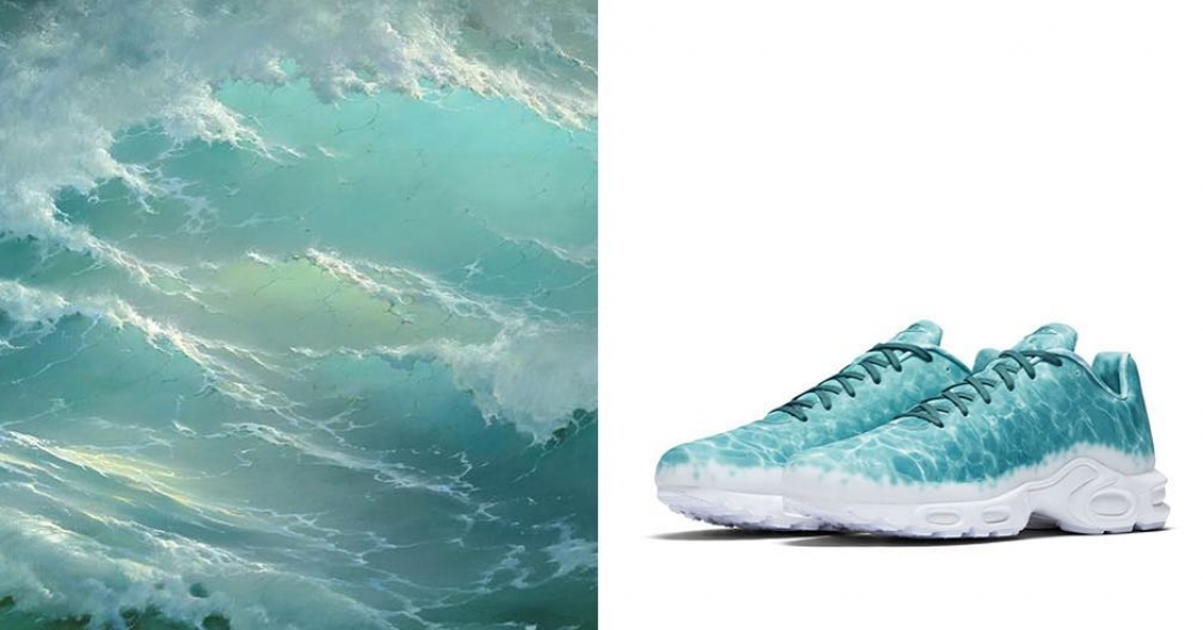 Иван Константинович Айвазовский и кроссовки Nike Air Max Plus GPX Premium Swimming Pool