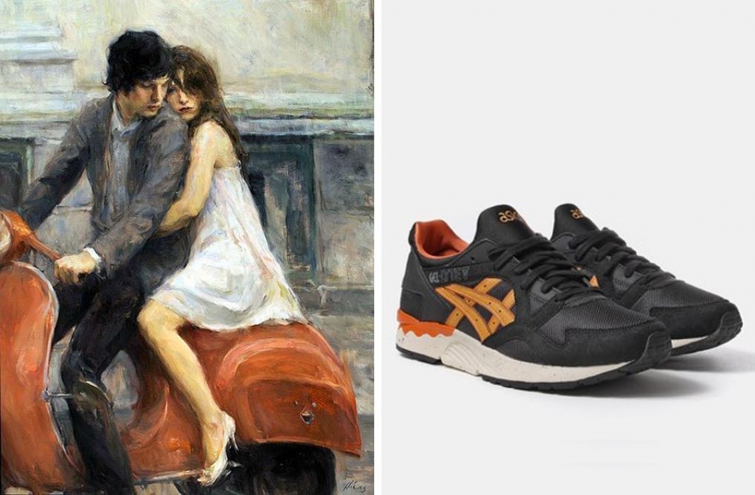 Рон Хикс и кроссовки ASICS Gel-Lyte V