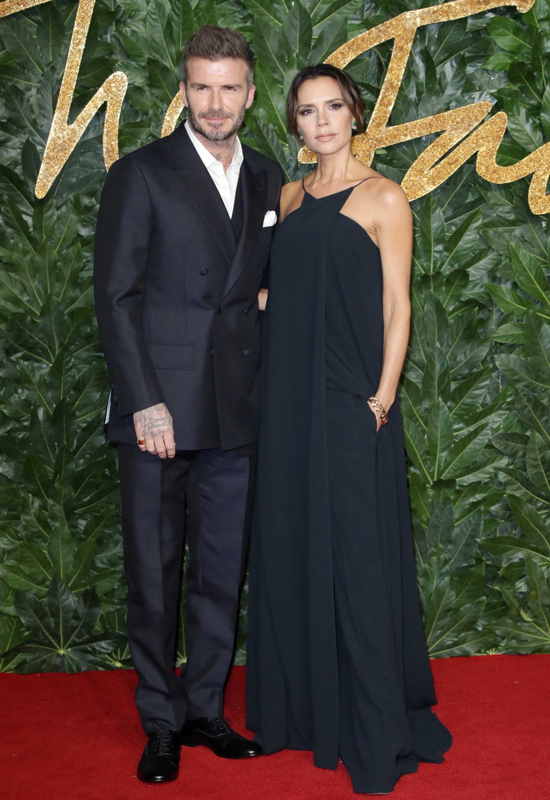 Дэвид и Виктория Бекхэм в Victoria Beckham