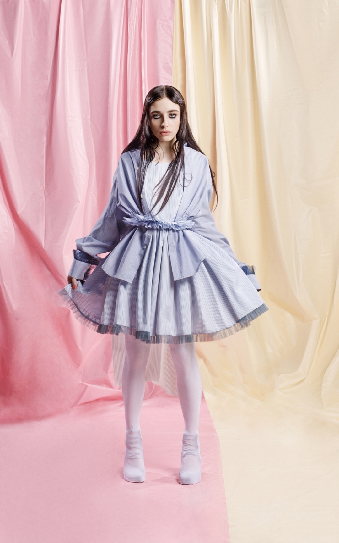 Певица Мария Дризик в одежде Sharuk, победителя конкурса «Новые имена в моде-2018»