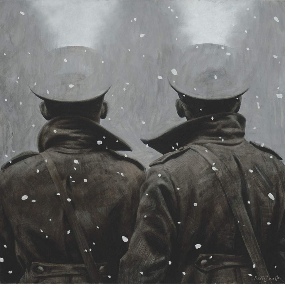 Принт «Снег и дым», Ринат Волигамси, 3 290 руб.