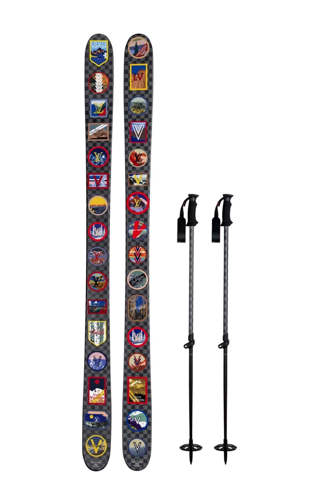 Лыжи Louis Vuitton