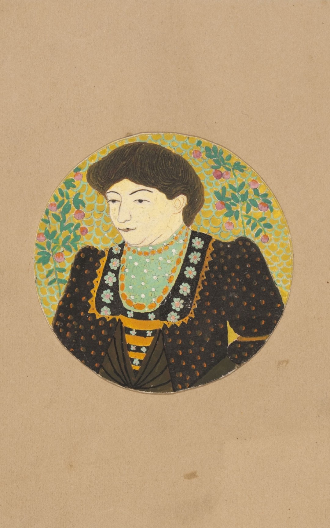 Женский портрет (погрудный). Казимир Малевич Середина — вторая половина 1900-х