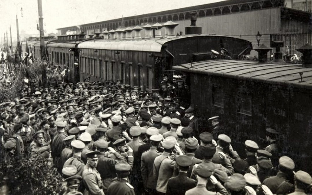 Приезд А. Ф. Керенского в Ригу. Неизвестный автор. 23 мая 1917 г