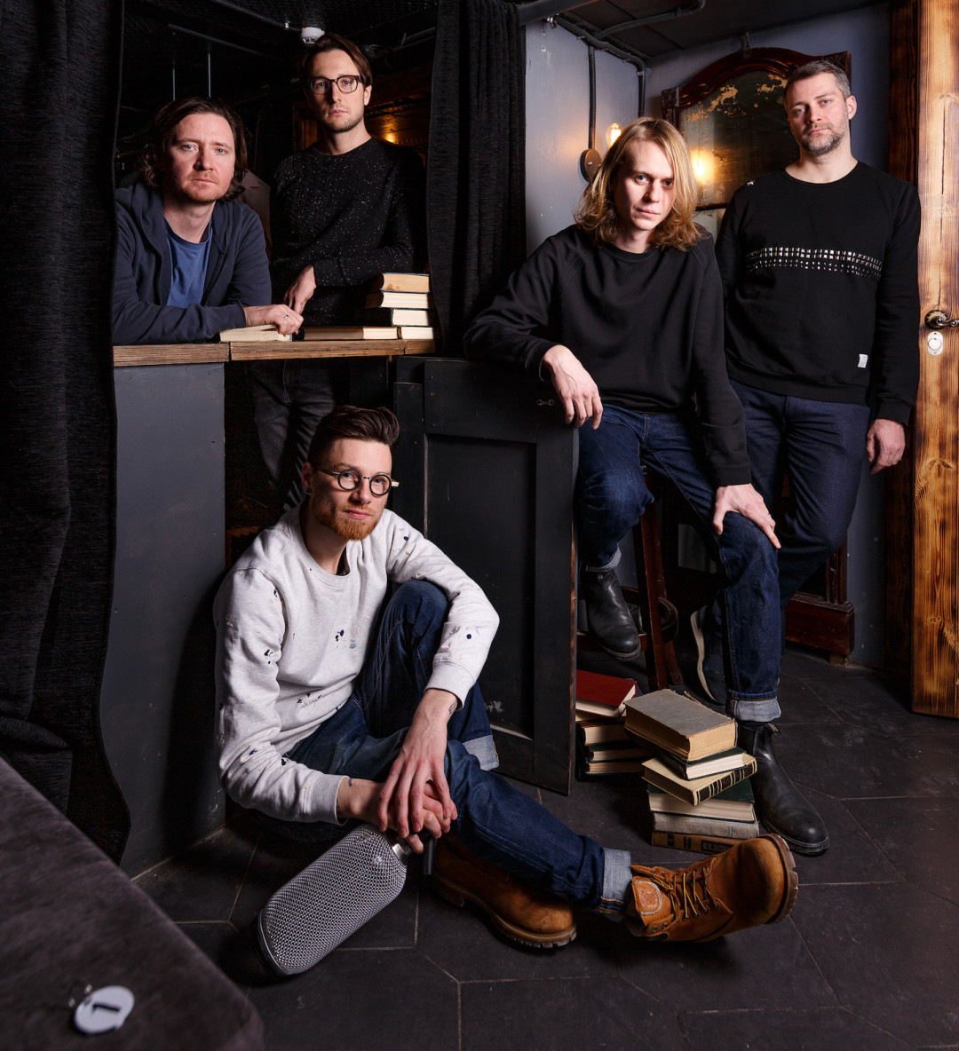 Сэм Коняхин, Семен Перевощиков, Клим Суханов, Антон Кочнев и Станислав Быстров