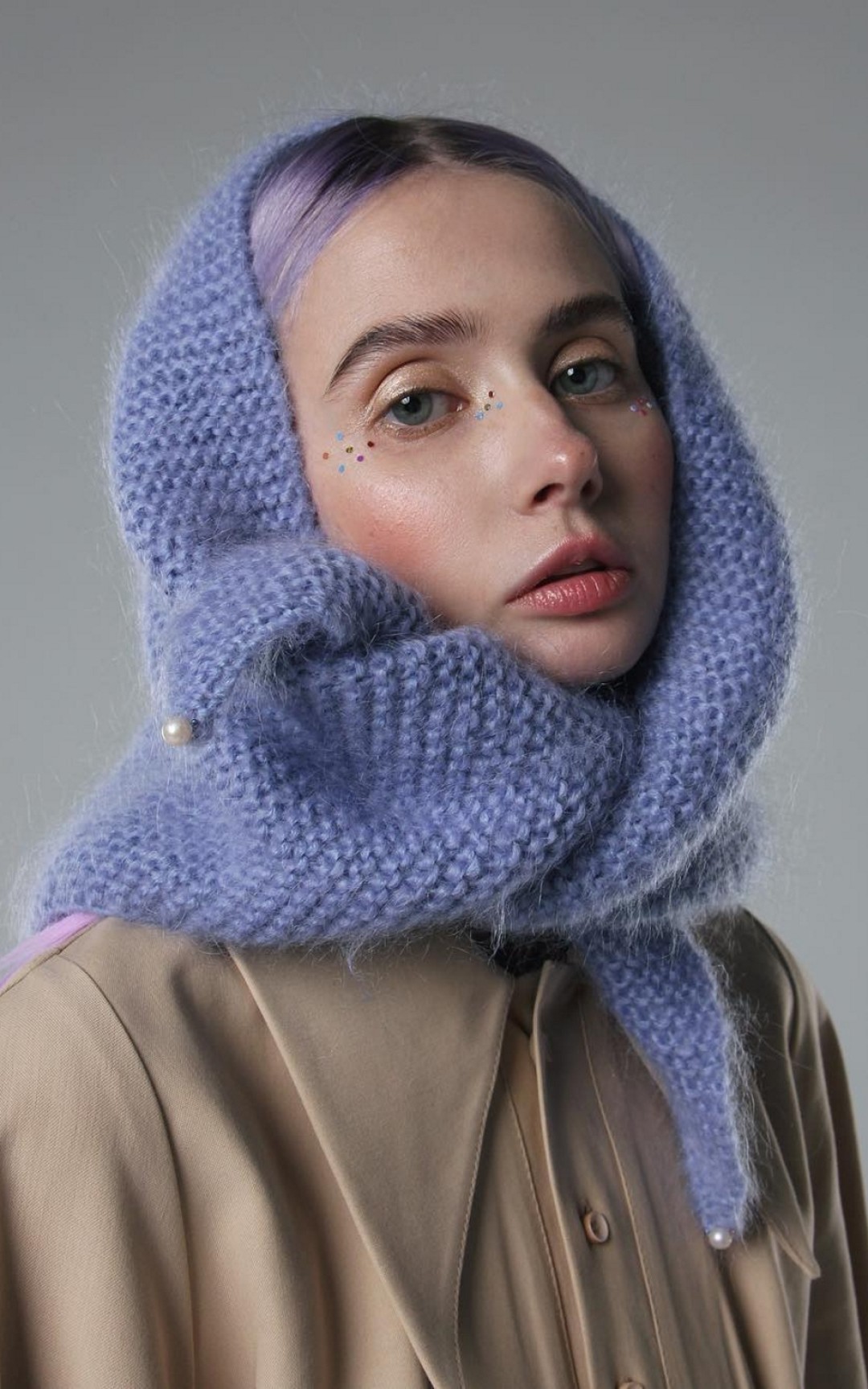 Вязаная косынка Love is found, 5000 рублей (8-store)