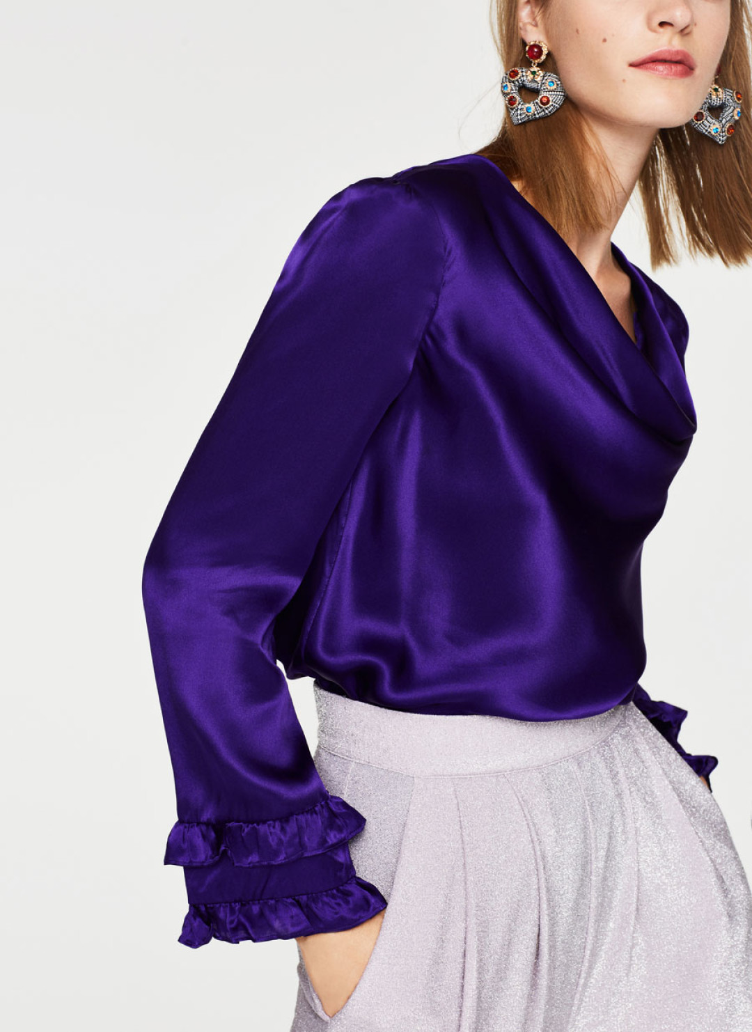 Рубашка Uterque, 4250 рублей (вместо 9990 рублей)