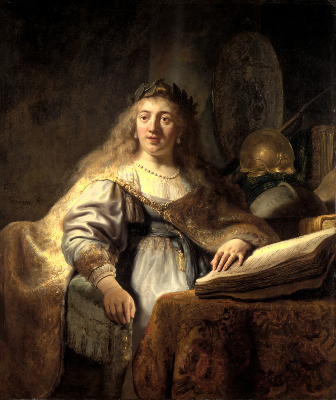 Рембрандт Харменс ван Рейн. «Минерва». 1635 год