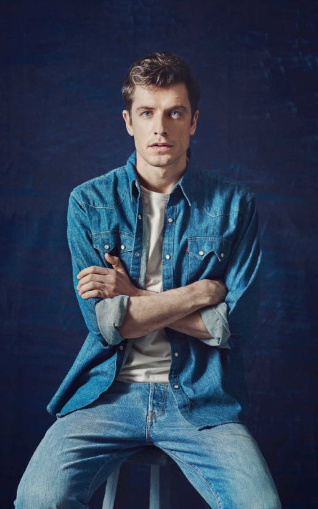 Кирилл Иванов в съемке Levi's