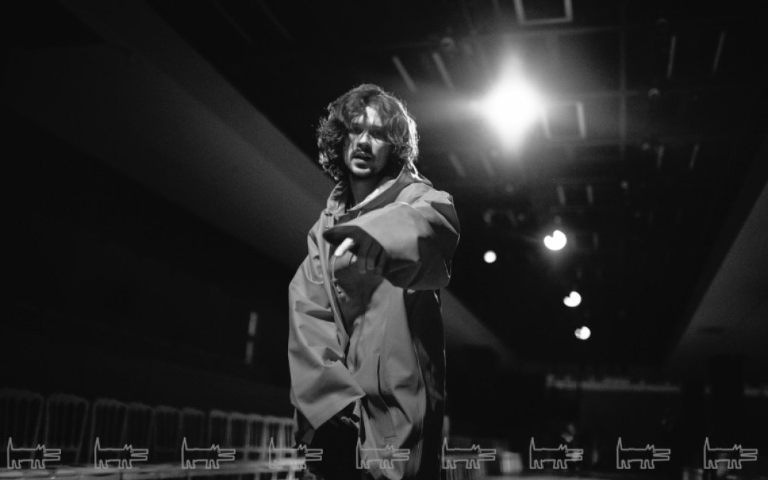 Бхима на показе финалистов конкурса «Новые имена в моде-2018»