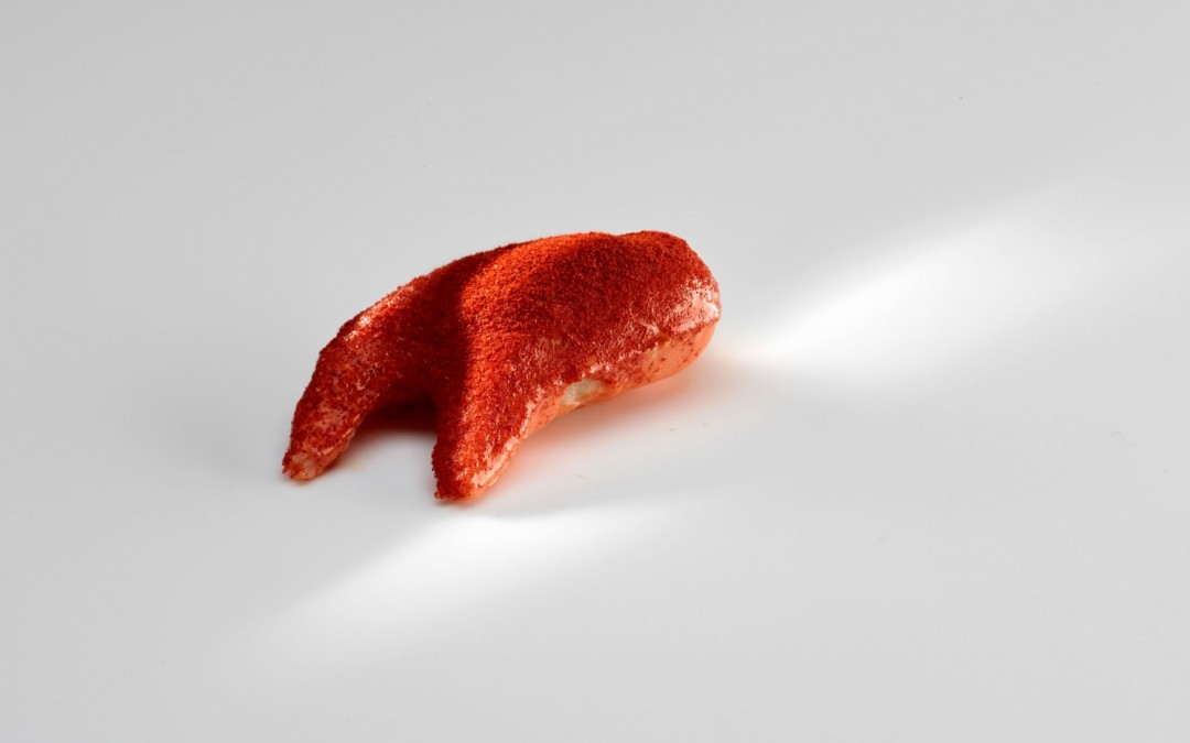 «Охлажденные крабовые нити» в Mugaritz