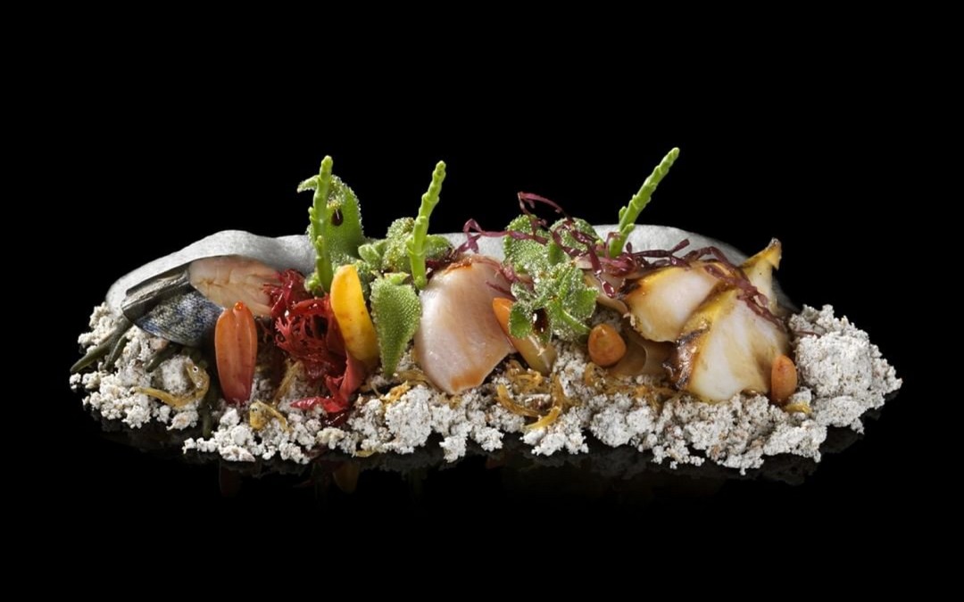 Блюдо «Звук моря» из ресторана The Fat Duck.