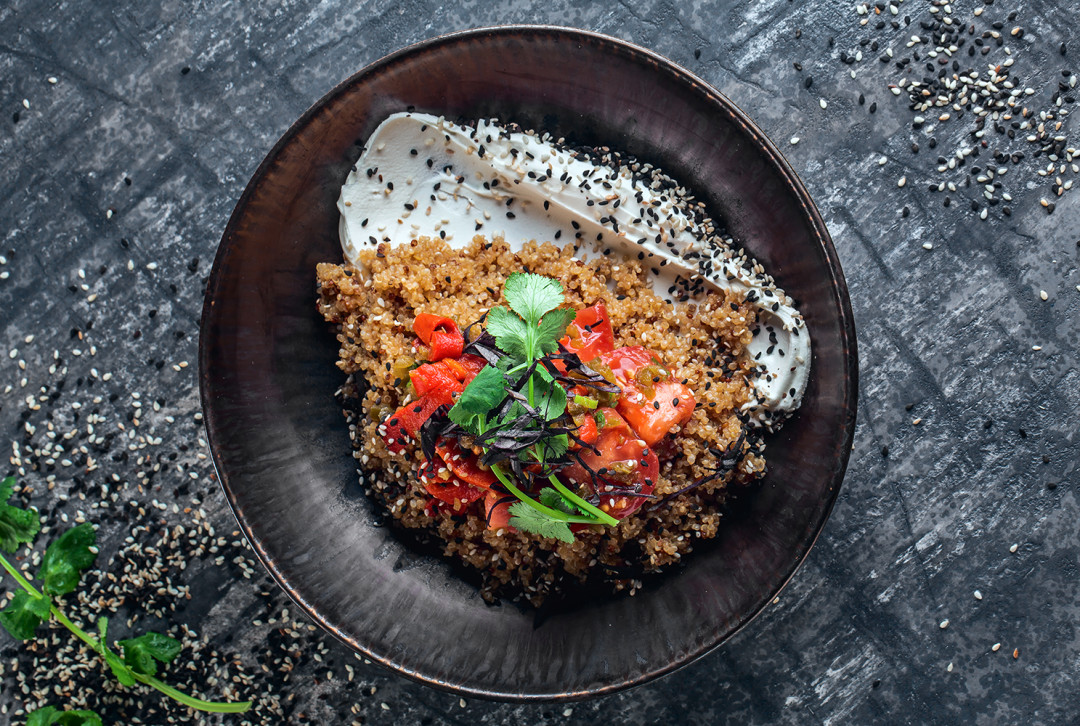 Салат с киноа