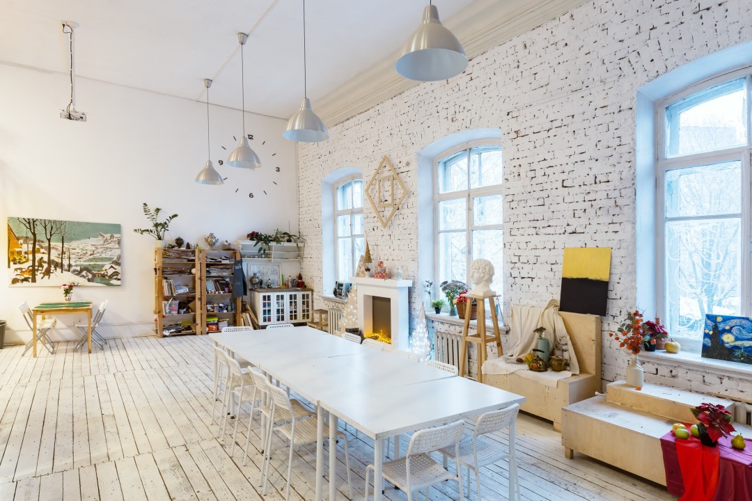 Дизайн творческой студии Дизайн творческой студии