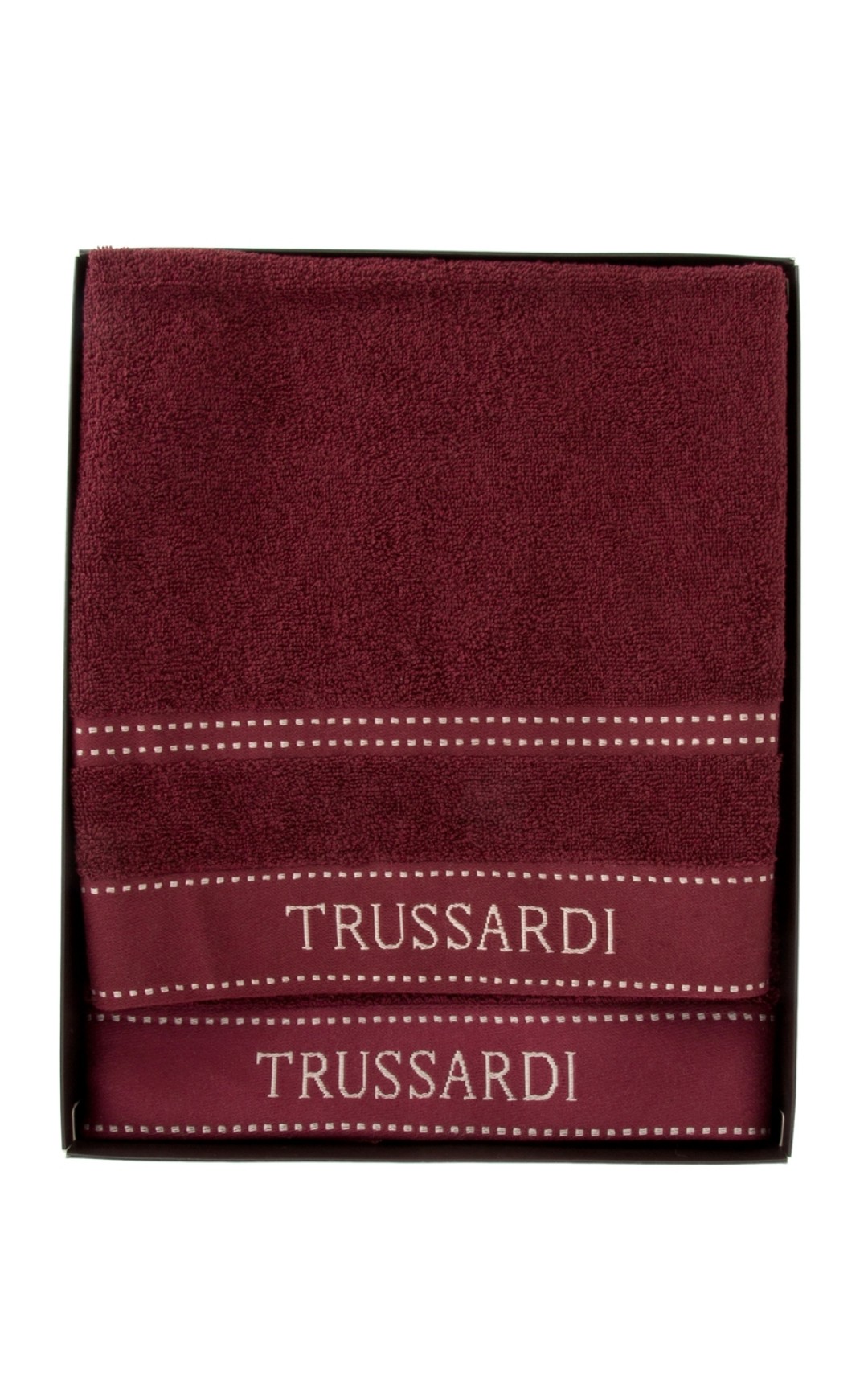 Набор полотенец Trussardi, 4900 рублей каждое (Универмаг «Московский»)