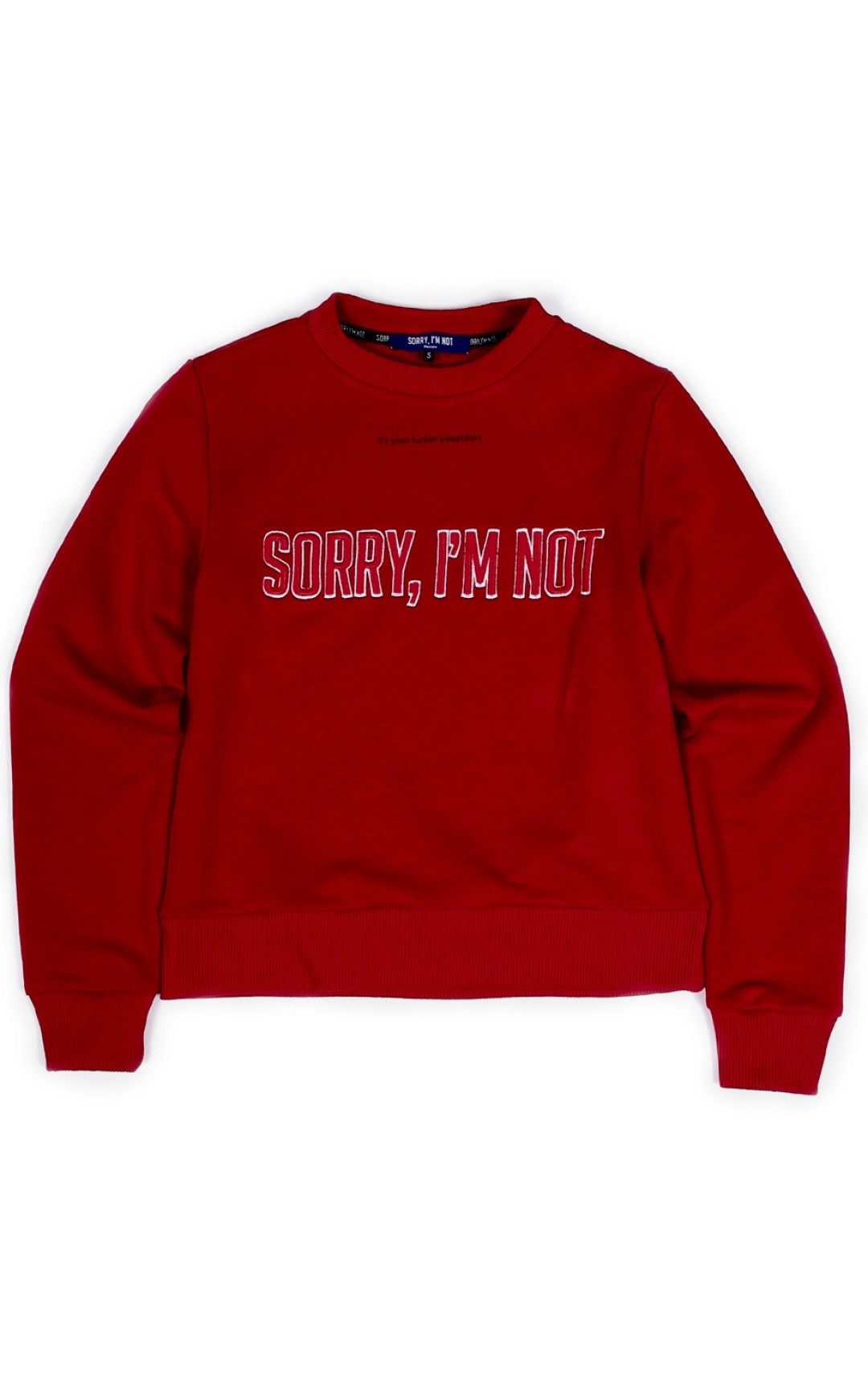 Свитшот Sorry, I'm Not, 6500 рублей (Au Pont Rouge)