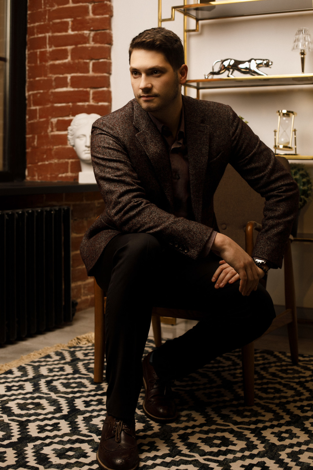 пиджак, брюки, рубашка Ermenegildo Zegna (бутик Ermenegildo Zegna)