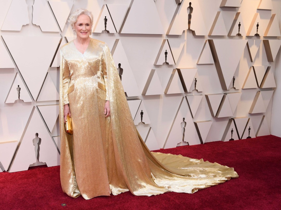 Гленн Клоуз в Carolina Herrera