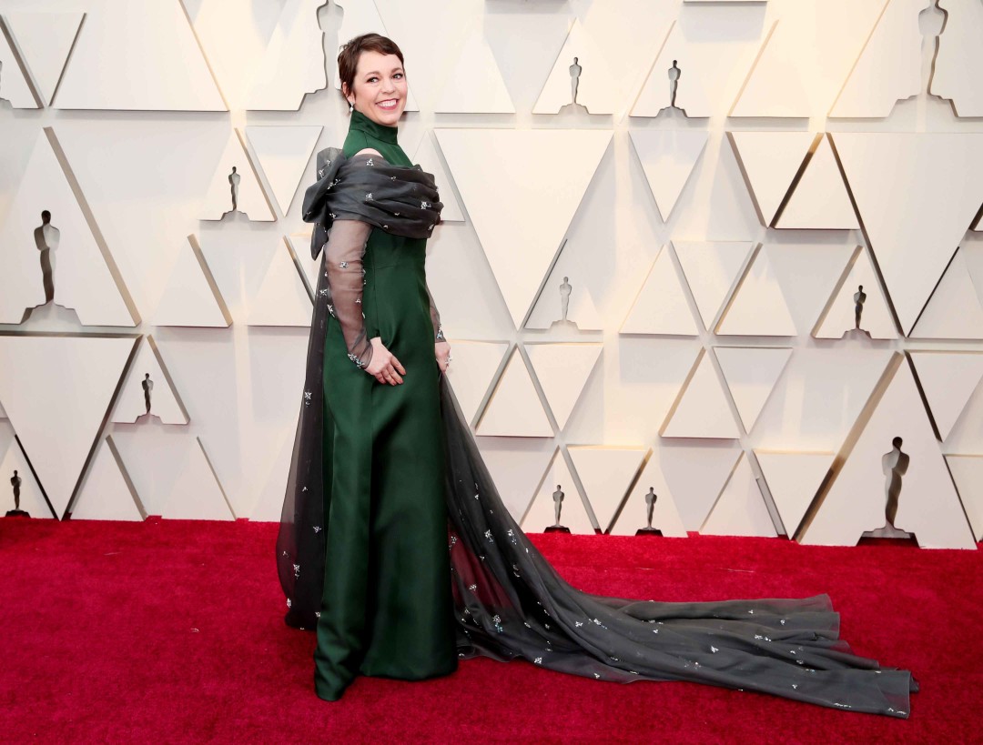 Оливия Колман в Prada