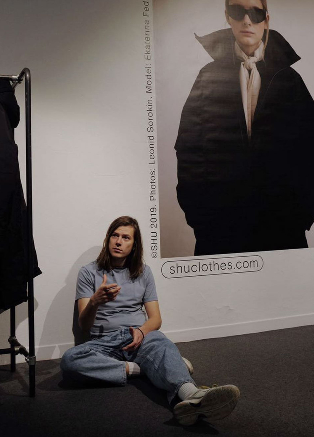 Андрей Кравцов на Международной выставке мужской моды Pitti Uomo во Флоренции, январь 2019 года