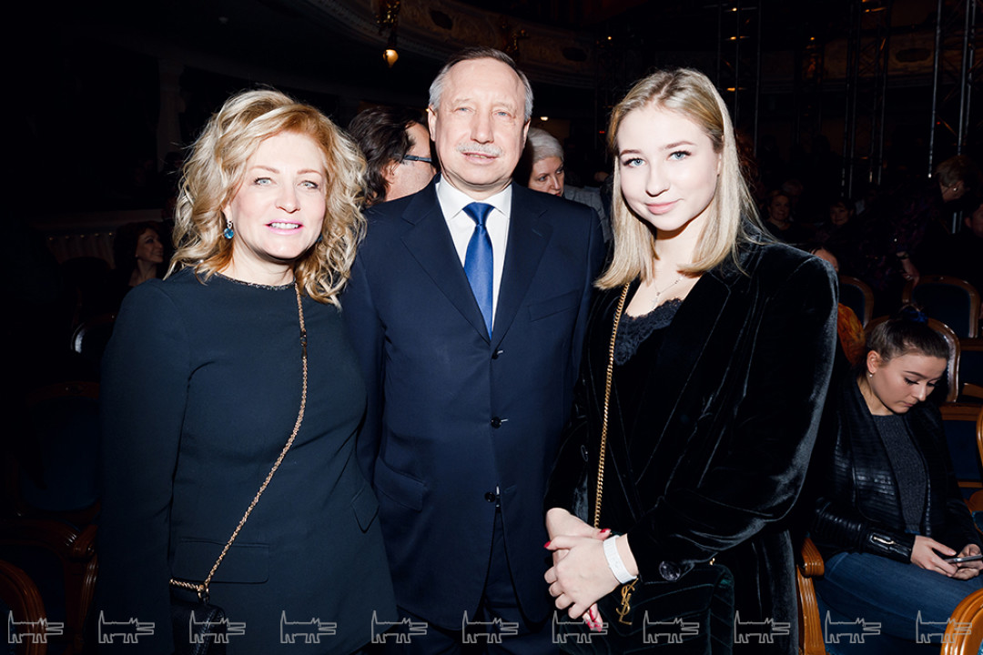 Юлия Стрижак. Александр Беглов, Варвара Стрижак