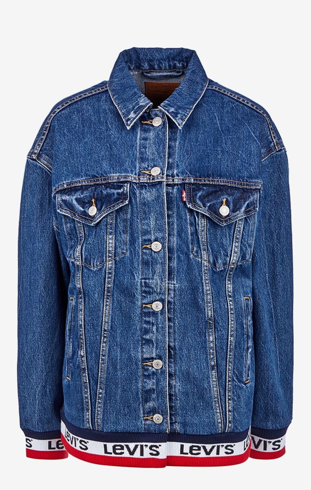 Куртка-oversize Levi's Новая цена: 5 200 рублей Старая цена: 7 900 рублей