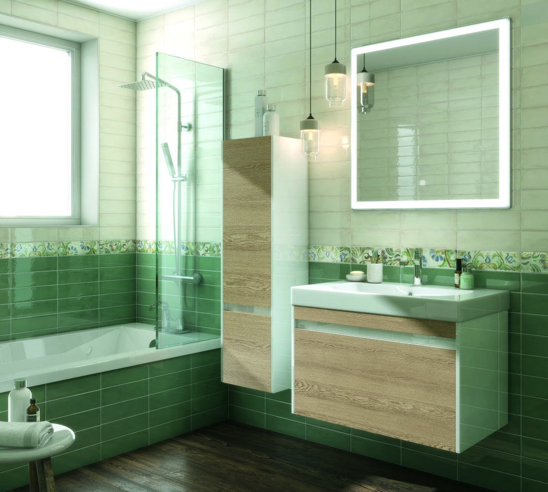 Пенал 12 500 р., зеркало 13 500 р., раковина 8300 р., тумба 12 900 р.