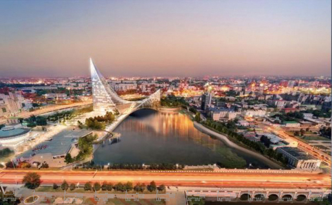 Территорию на развязке Братьев Кашириных — Труда ждет большая реконструкция. Здесь возводят главный объект саммита 2020 — общественно-деловой центр