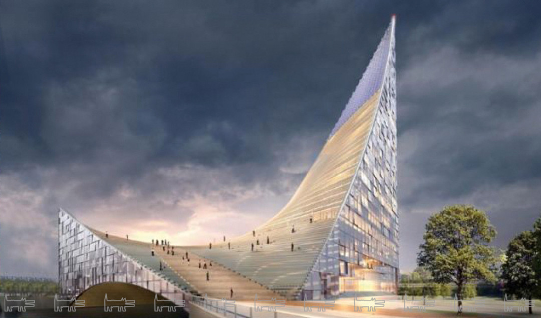 Территорию на развязке Братьев Кашириных — Труда ждет большая реконструкция. Здесь возводят главный объект саммита 2020 — общественно-деловой центр