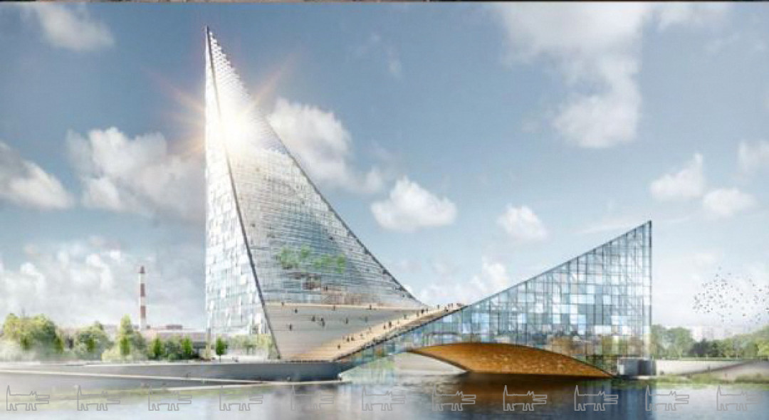 Территорию на развязке Братьев Кашириных — Труда ждет большая реконструкция. Здесь возводят главный объект саммита 2020 — общественно-деловой центр