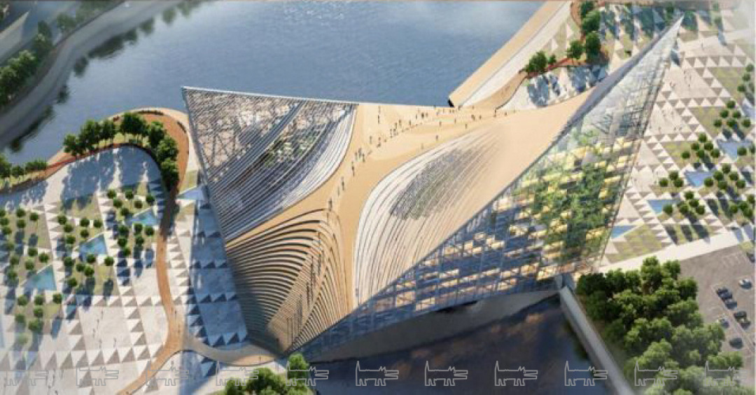 Территорию на развязке Братьев Кашириных — Труда ждет большая реконструкция. Здесь возводят главный объект саммита 2020 — общественно-деловой центр