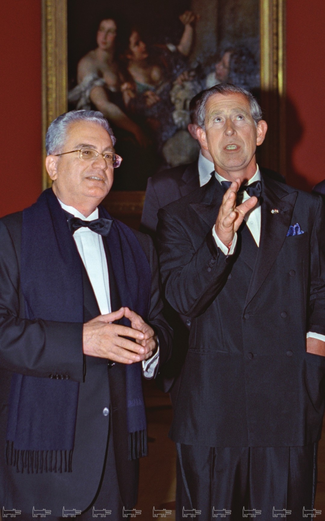 Михаил Пиотровский. Экскурсии для почетных гостей Михаил Борисович проводит лично, обычно общаясь с гостями на их родном языке — с принцем Чарльзом, естественно, по